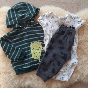 ❌SOLD❌3 piece ALIEN 👽 OUTFIT